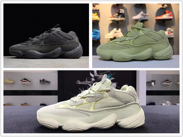 

500 blush desert rat kanye west 500 yung 1 wave runner 500 running designer shoes athletic sneakersd243#