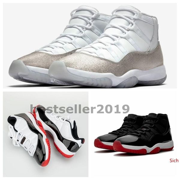 

11 low бред concord 11s metallic silver высокого качества 2020 mens basketball обувь av2187-160 space jam женщины тренеры тапки с