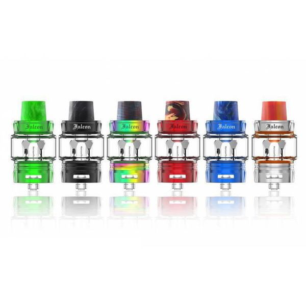 

Authentic Falcon Tank 7ml Bubble Glass Version Sub Ohm Atomizer 6 Colors Fit 510 Mods Ecig DHL Free