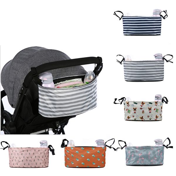 

baby bag with cup holder for wheelchairs baby carriage pram cart bottle storage bag stroller accessories