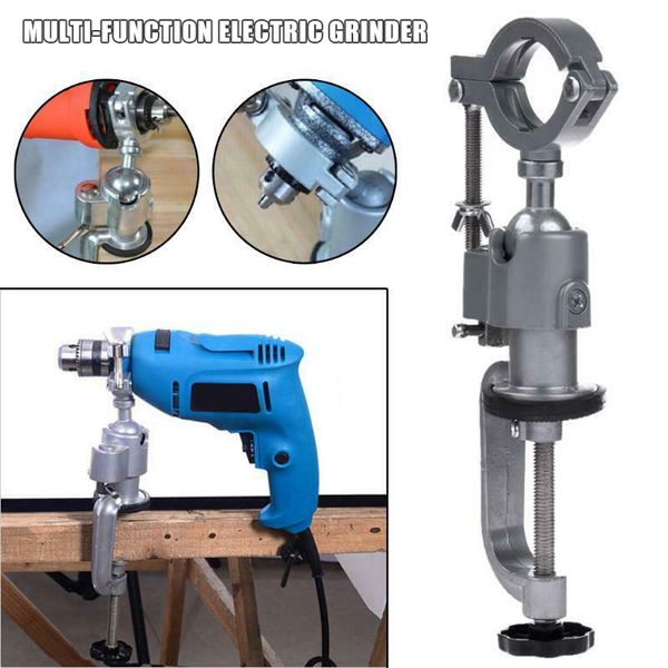 

portable grinder stand aluminum alloy holder rotation electric drill accessories ud88