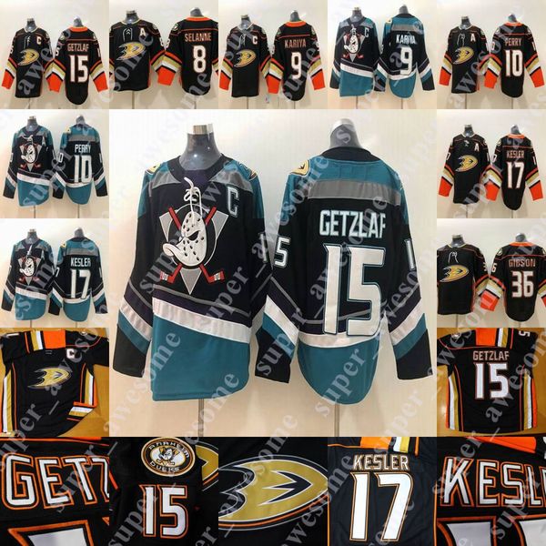 

15 Ryan Getzlaf Jersey 36 John Gibson 10 Corey Perry 17 Ryan Kesler 8 Teemu Selanne 9 Paul Kariya Hockey Jerseys Black NEW third BLANK
