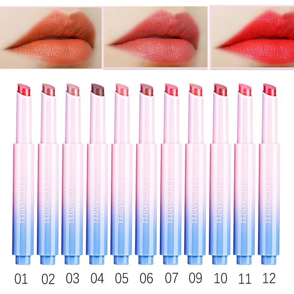 

velvet matte pressed lipstick ladies beauty makeup waterproof hydrating long lasting lip gloss lipstick