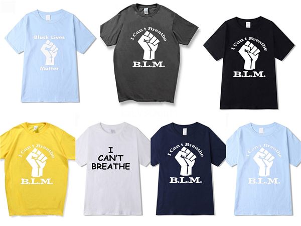 

i cant breathe2020 luxury designer t shirt summer t shirt fashion mens crane printing t shirt hip hop men women black short sleeve tees #764, White;black