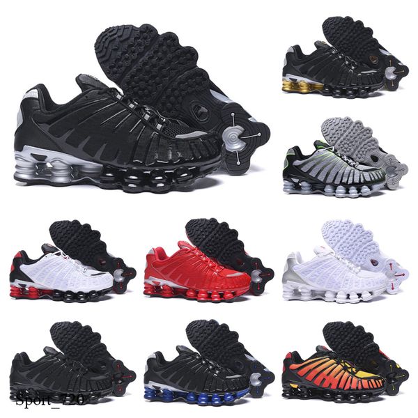 

new tl running shoes for men clay orange triple black blue metallic silver sunrise university red white sneakers 40-46