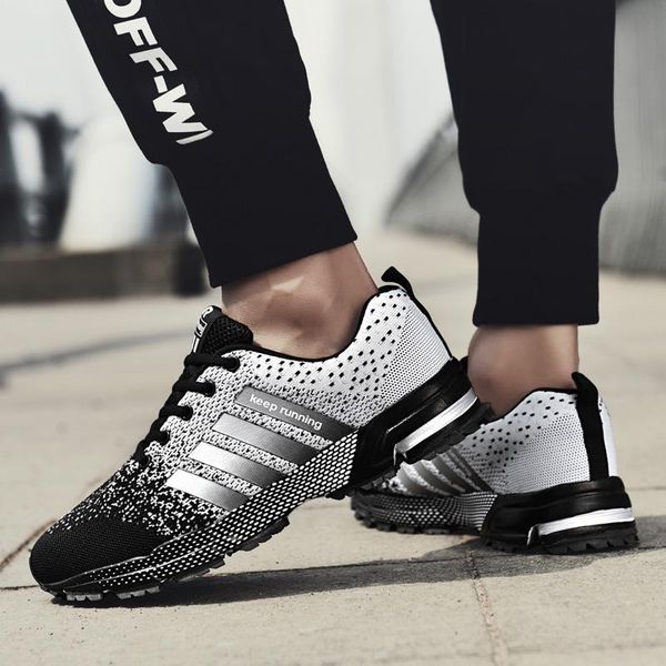 

for adults men women outdoor athletic running jogging walking shoes male's lace-up non-slip comfortable breathable sports sneakers q1
