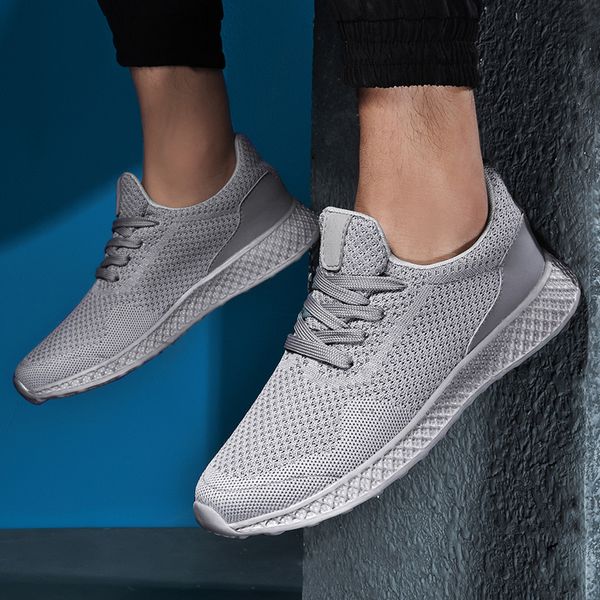 

men's running shoes 2020, large size sports shoes ultralight fabric for running, comfortable breathable mesh sneakers, running