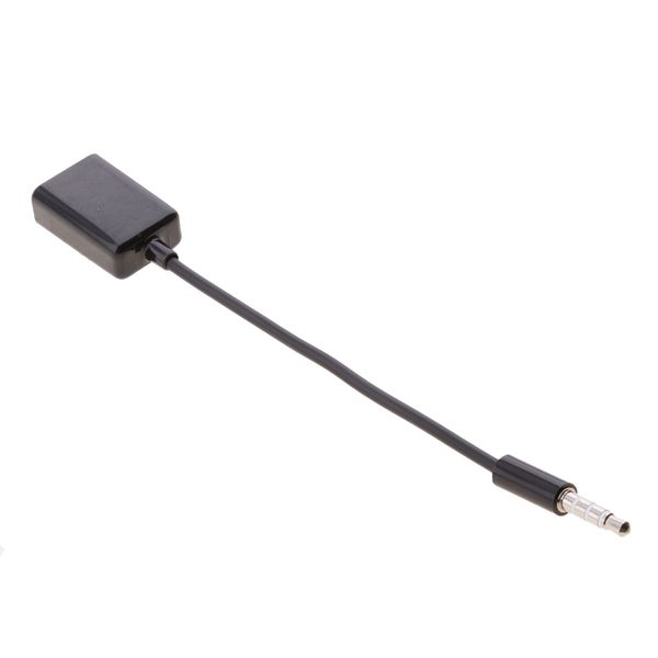 

3.5mm 1/8 inch male aux audio plug jack to usb 2.0 female converter cable cord