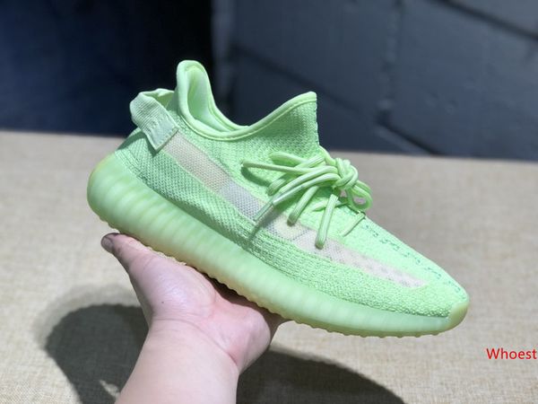 

v2 gid glow 2019 shoes with ,glow in the dark,clay true form hyperspace static designer sneakers running shoes ,discont shoes