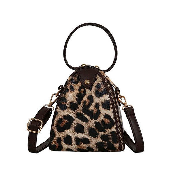 

women luxury leopard handbag pu leather vintage crossbody bags female designer zipper messenger bag mobile phone bags #t3g
