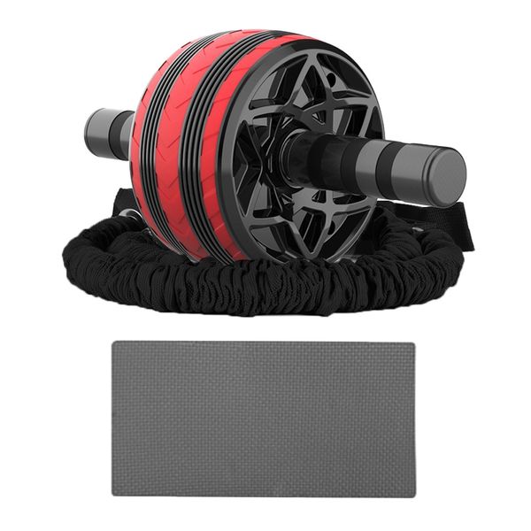

abdominal mute ab roller exercise wheel core fitness waist belly muscle trainer