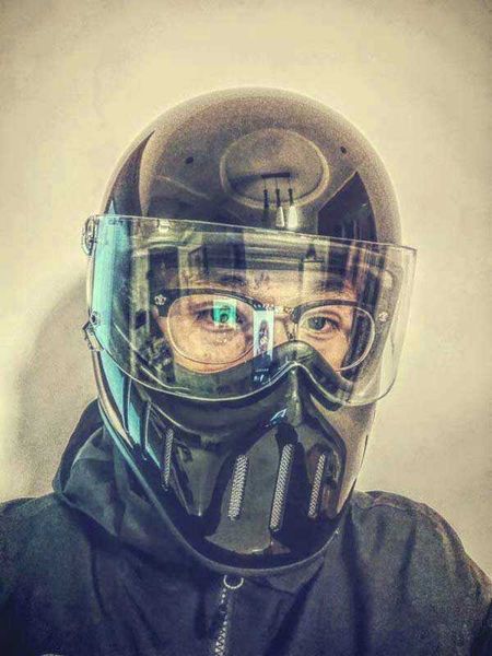 

co motorcycle vintage helmet full face casco moto helmet fiberglass