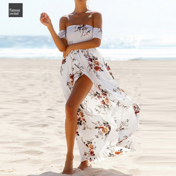 

boho женщины цветок длинное платье с плеча шифон пляж платья печати винтажный стиль макси платье vestidos de festa дизайнерская одежда, Black;gray