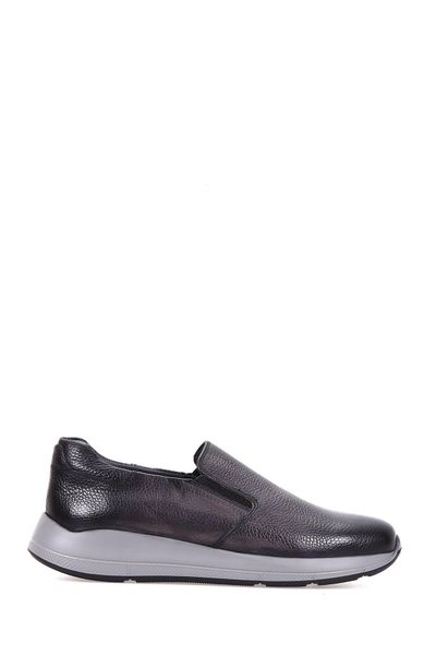 

derimod genuine leather black men 's loafer shoes