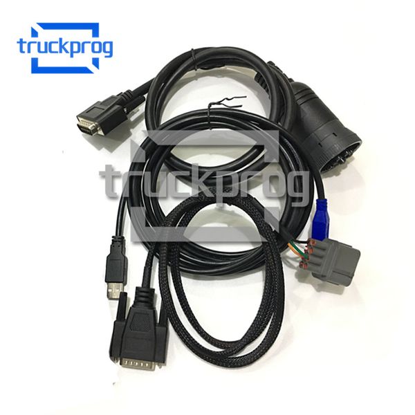 

truckprog full diagnostic cable for jcb electronic service tool usb cable 6 pin and 9 pin excavator diagnostic scanner interface
