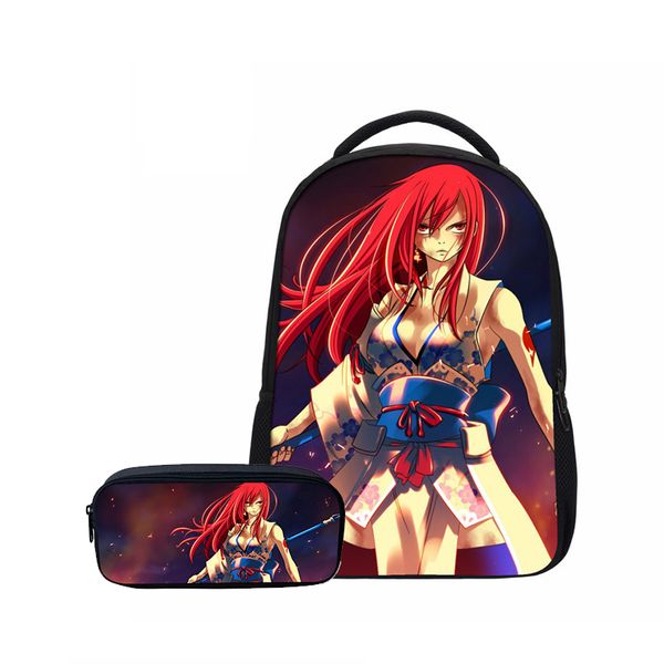 

Ѭкзаки дл маликов девоек мода harajuku аниме мђлилм fairy tail 3d пеа bookbag каѬ