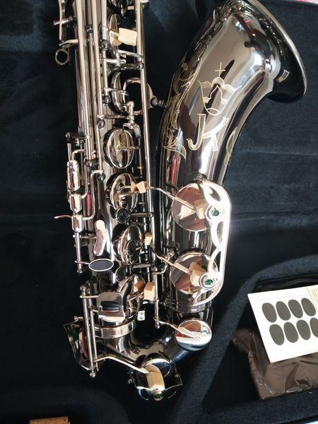 New Germany JK SX90R Keilwerth 95% cópia Tenor saxofone níquel liga de prata sax tenor Top profissional Bb Instrumento musical com caso