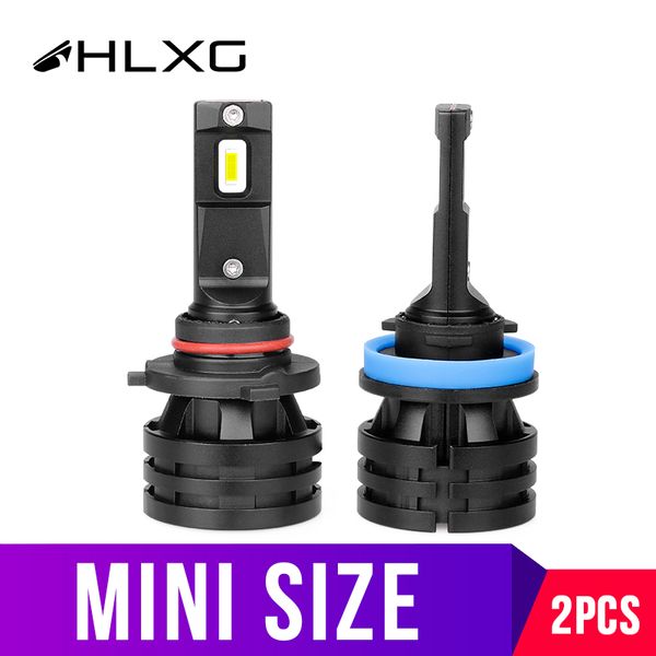 

mini turbo led h7 h4 h11 hb3 9005 9006 motorcycle car headlight bulbs 12000lm csp high low beam fog lights 12v 24v hlxg
