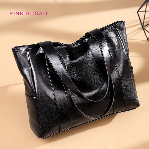 

pink sugao women purse handbags women bags fashion shoulder bag leather handbag tote bag