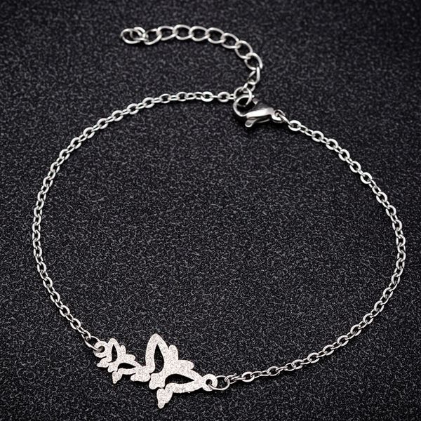 

butterfly bracelet women stainless steel fashion insect bracelet chain on hand gifts for women accessories gold jewelry, Golden;silver