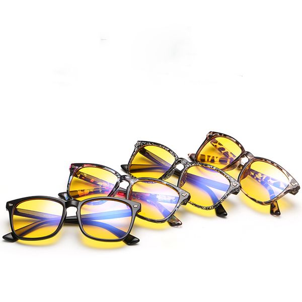 

anti blue light radiation tv computer gaming glasses protect eye for eyewear, White;black