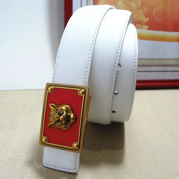 

2018 fashion men belt genuine leather two buckles man belts with gift box high quality, Black;brown