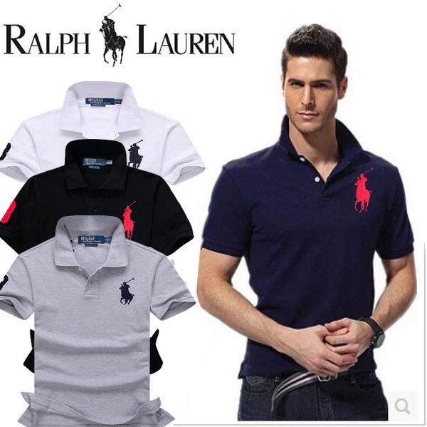 

2019 brand fa hion new pattern color colli ion hort leeve polo hirt bu ine affair lei ure plu ize man polo