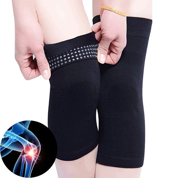 

findcool 1 pair knee brace, knee support for arthritis, meniscus tear, joint pain relief and injury recovery leg warmers, Black;white