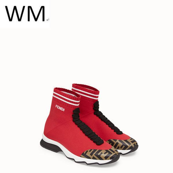 

duping520 casual shoes, socks, boots with stretch knit casual boots sneakers dress shoes skate dance ballerina flats loafers espadrilles, Red;white