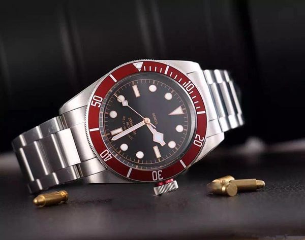 

роскошные мужские часы черный циферблат из нержавеющей стали часы мужские часы с