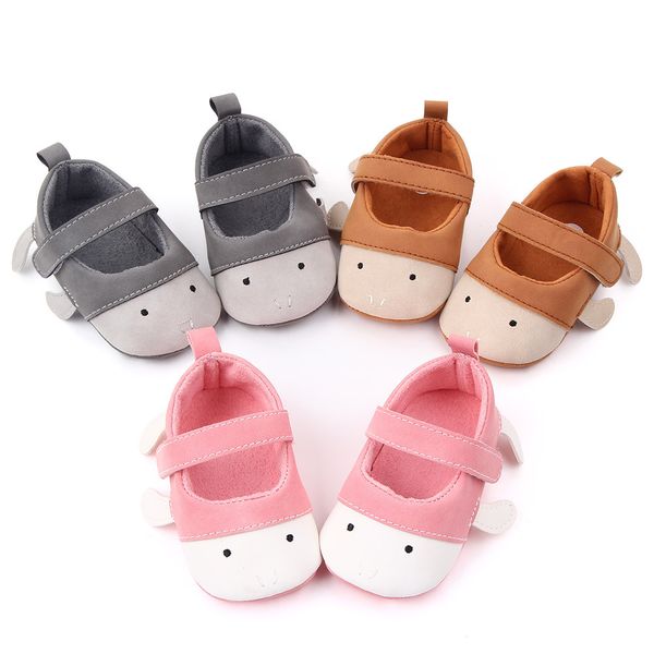 

newborn infant baby boy girl anti-slip soft sole first walker cartoon shoes newborn sneakers prewalkers baby first walkers 0-18m