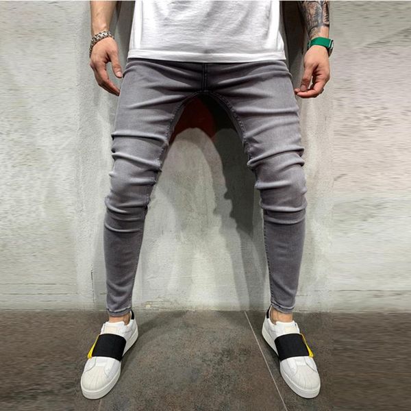 

men's pants 2021 men streetwear black harem light casual slim jogger hip hop zipper trousers 6.30