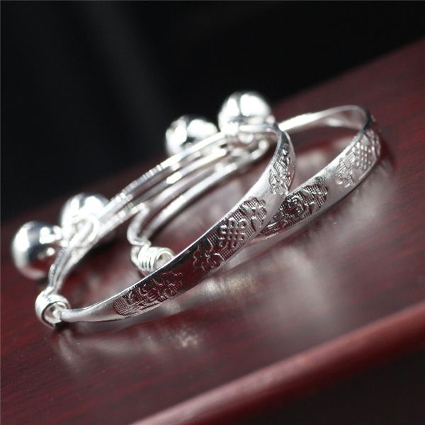 

baby 925 sterling silver bracelet character charm baby silver bracelet the little boy & girl a birthday present, Black