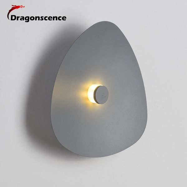 

dragonscence indoor led wall lamp living room decoration wall light home lighting fixture loft art triangle light source