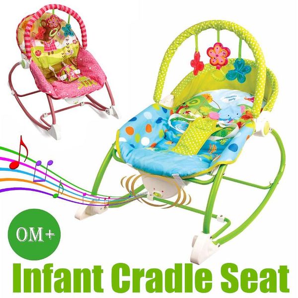 

baby cradle swing reborn eletric rocking chair with music infant rocker bouncer cradle seat newborn toddler swing vibration