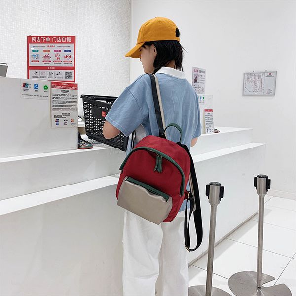 

2020 new women's backpack korean version of the texture of women's backpacks fashion simple ladies backpack