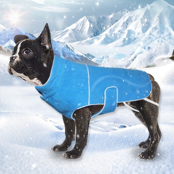 

waterproof dog clothes for large dogs winter warm big dog jackets padded fleece pet coat safety reflective design clothing