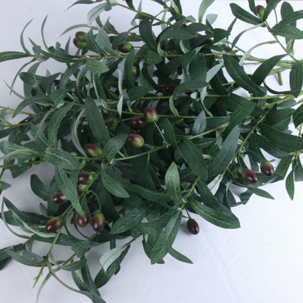 

simulation artificial plant olive branch decoration for home office wedding cafe uyt shop