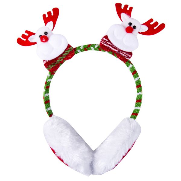 

christmas headband xmas novelty headwear party festive costume supplies hair clip kids reindeer antlers santa head band