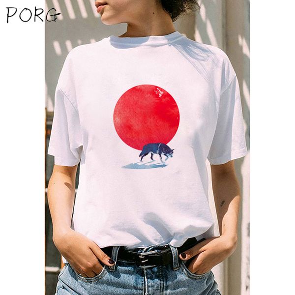 

страх красной эстетики в tumblr t рубашка мужская летняя с коротким рукавом тамблер мода печати женщины футболка повседневная рубашка гранж, White