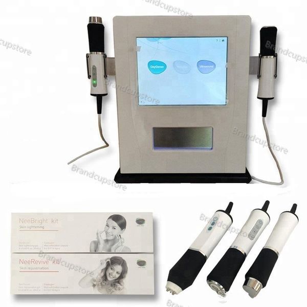 

facial machine using kit acne treatment kit consumables/whitening and anti-aging kit / nee revive / nee bright skin rejuvenation gel