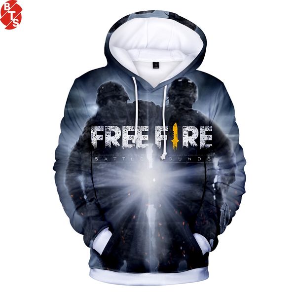 

men's hoodies & sweatshirts game fire 2021 3d printed women/men trendy long sleeve hooded sweatshirt casual plus size, Black