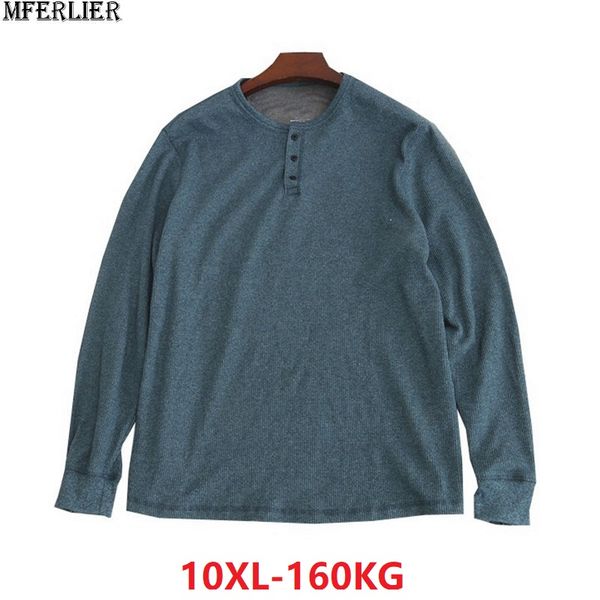

men spring winter sweater plus size 10xl 5xl 8xl man pull over sweater cotton loose oversize elasticity stretch blue 60, White;black