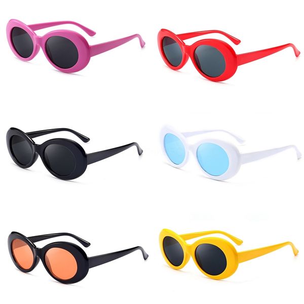 

uvlaik cat eye women hiphop sunglasee tinted men vintage round shaped sunglass female eyewear sunglass #55259, White;black