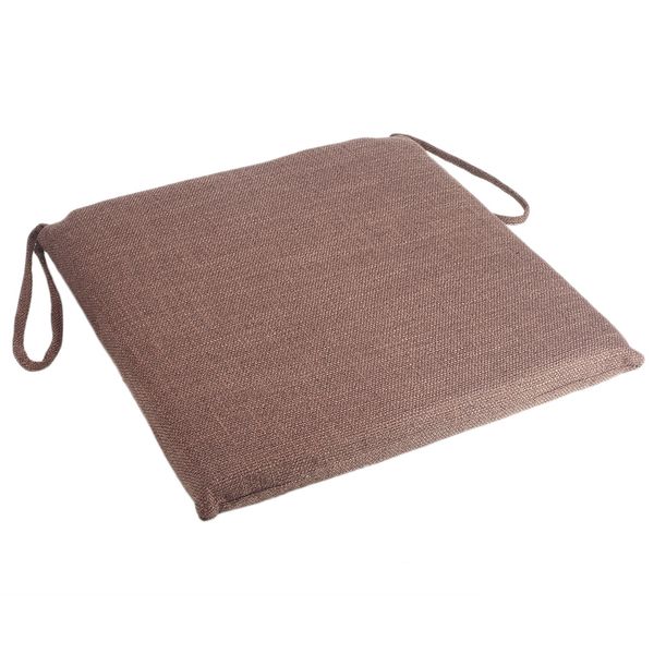

chair cushion cotton cushion bedroom car 40*40cm square durable sofa stool buttocks gray brown