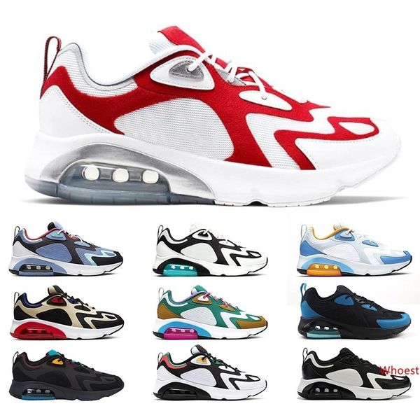 

discount 200 running shoes 200s men women bordeaux mystic green triple black white bright crimson mens trainers sports sneakers wholesale