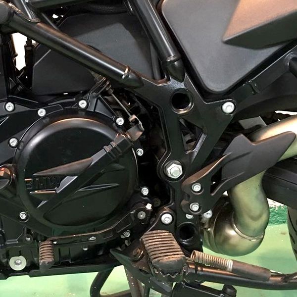 

motorcycle front footpeg plate footrest rubber for b mw f800gs 08-17/ f700gs 13-17 /f650gs 09-12