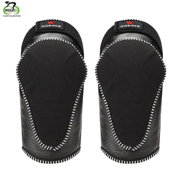 

wosawe eva sports knee brace support armor gear guard pads protector motorcycle motorbike bike racing skate ski snowboard, Black;gray