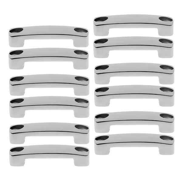

12x polished 316 stainless steel marine boat yacht lock deck fittings