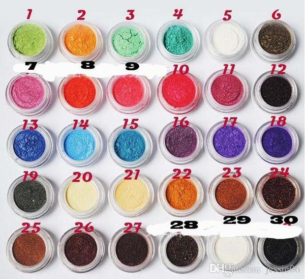 

party prom cosmetics pro eye shadow makeup cosmetic shimmer powder pigment mineral glitter spangle eyeshadow 60 colors drop ems shipping